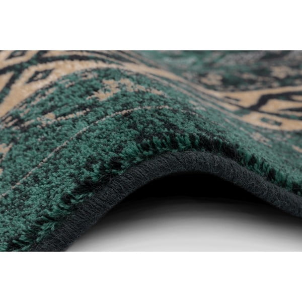 Petróleumkék gyapjú szőnyeg 200x300 cm Mia – Agnella-image-2