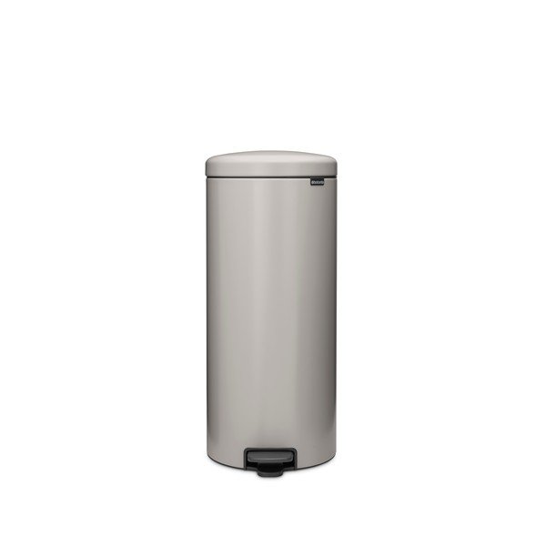 Világosszürke acél pedálos szemetes 30 l NewIcon – Brabantia