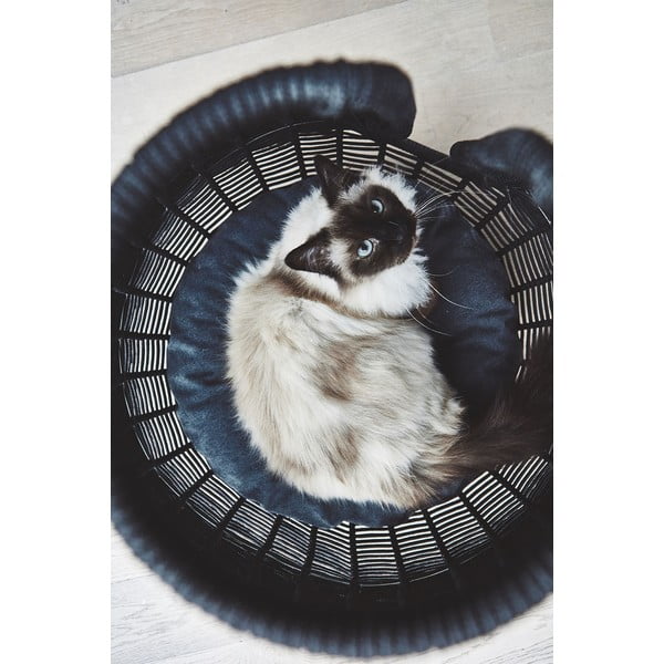 Antracitszürke fekhely macskáknak ø 56 cm Perla Anthracite – MiaCara-image-3