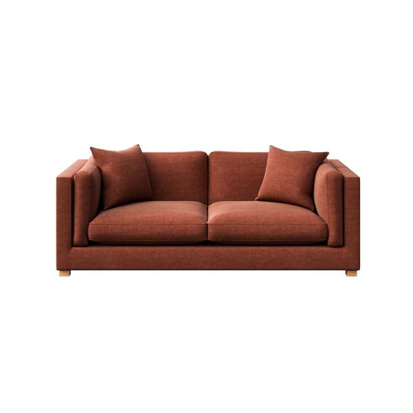 Téglavörös kanapé 235 cm Pomo – Ame Yens