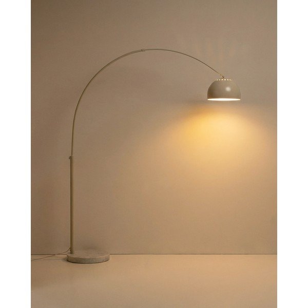 Fehér állólámpa fém búrával (magasság 160 cm) Madali – Kave Home-image-1