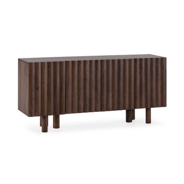Barna mangófa komód 160x80x40 cm Tamira – MOME