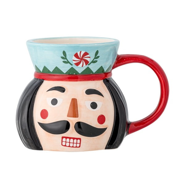 Agyagkerámia bögre karácsonyi mintával 370 ml Feast – Bloomingville