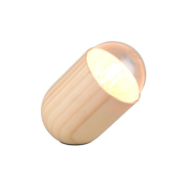 Bézs asztali lámpa (magasság 13,5 cm) Nara – Reality-image-3