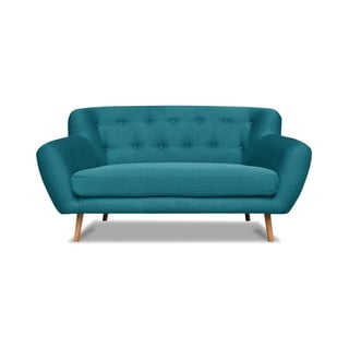 London türkizkék kanapé, 162 cm - Cosmopolitan design