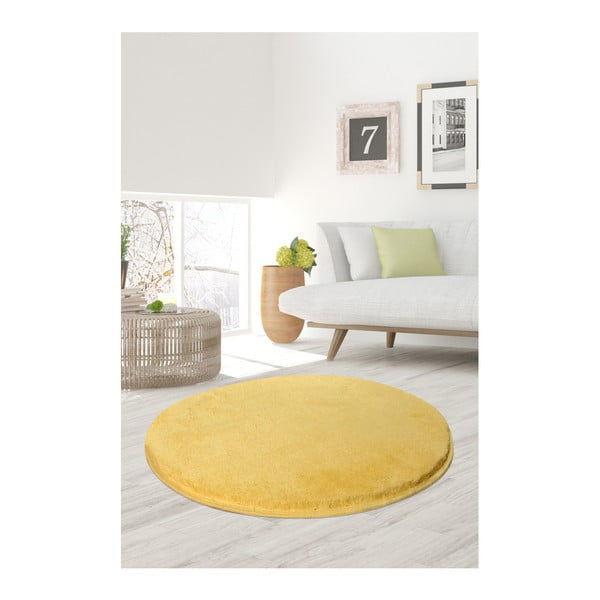 Milano sárga szőnyeg, ⌀ 90 cm