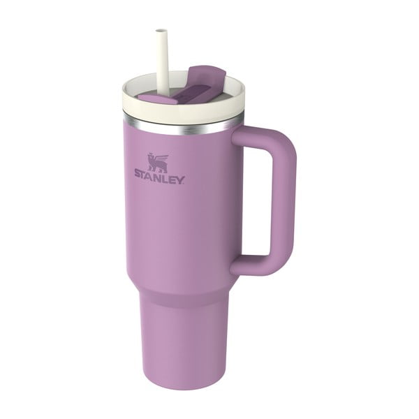 Lila rozsdamentes acél termosz szívószállal 1,18 l Quencher H2.0 FlowState Tumbler Lilac – Stanley-image-2
