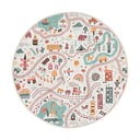 Mosható gyerek játszószőnyeg ø150 cm Furry World – Mila Home