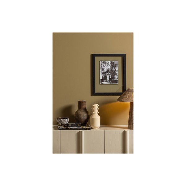 Krémszínű borovi fenyő alacsony moduláris komód 200x85 cm Basu – WOOOD-image-4