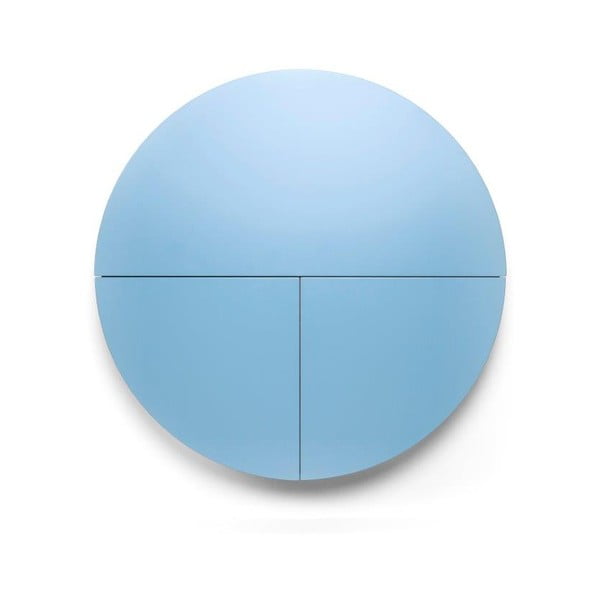 Pill kék-fehér többfunkciós fali asztal - EMKO