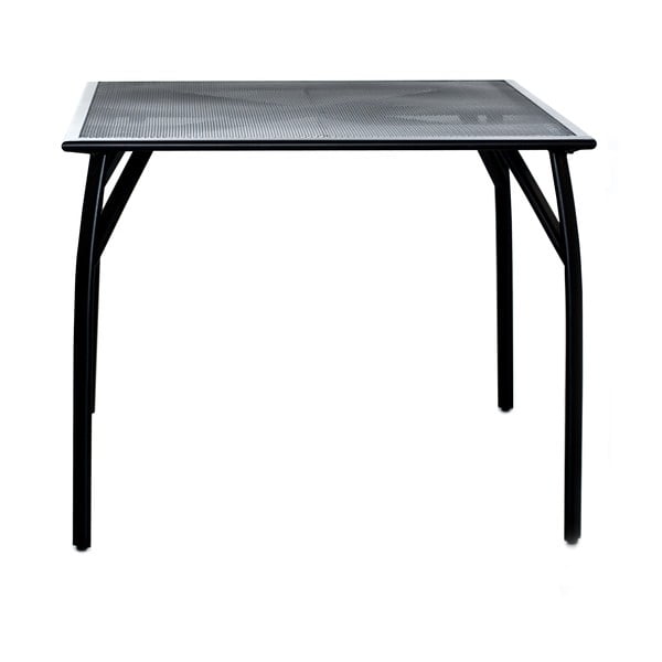 Kerti fém étkezőasztal 90x90 cm - Rojaplast-image-1