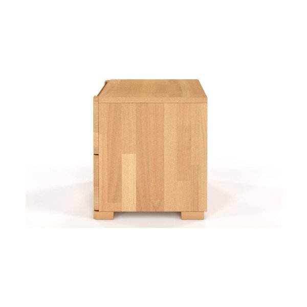 Sparta bükkfa éjjeliszekrény, 2 fiókkal - SKANDICA-image-3