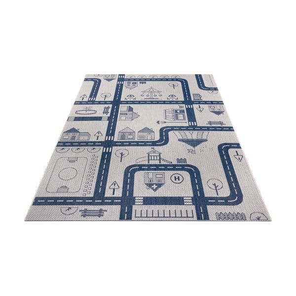 City kék szőnyeg gyerekeknek, 120x170 cm - Ragami-image-3