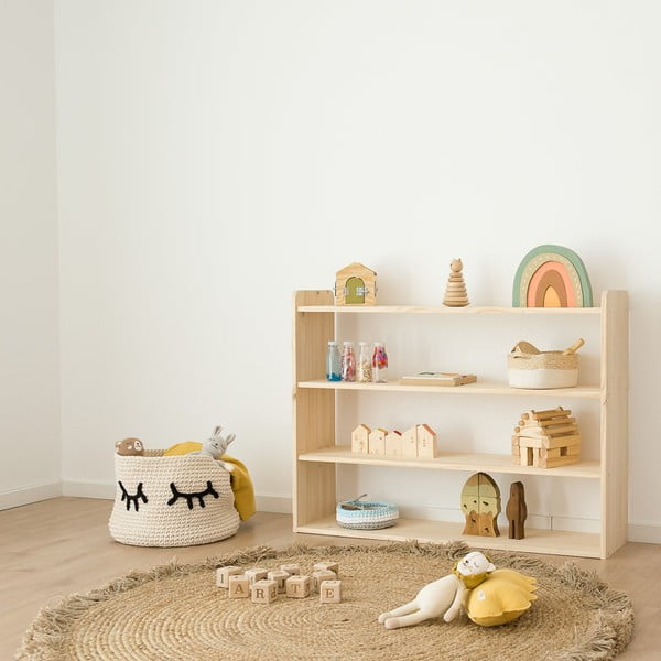 Terra kézzel készített, természetes juta szőnyeg, ø 140 cm - Nattiot-image-1