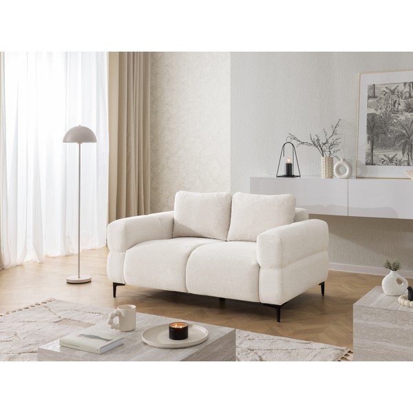 Fehér kanapé 154 cm Helio – Ropez-image-3