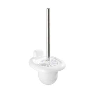 Fehér fali műanyag WC-kefe Pure – Wenko