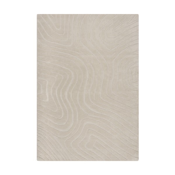 Krémszínű kézi szövésű gyapjú szőnyeg 120x170 cm Mesmerise Natural – Flair Rugs