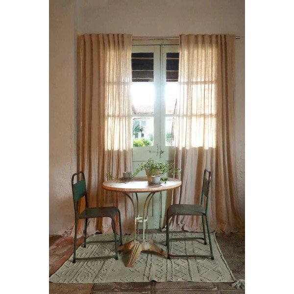 Világoszöld mosható kézi szövésű pamut szőnyeg 170x240 cm Tribu Olive – Lorena Canals-image-3