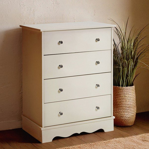 Elefántcsont színű komód 69x89x42 cm Emily – Premier Housewares-image-4