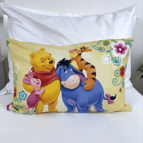 Pamut gyerek ágyneműhuzat babaágyhoz 100x135 cm Winnie-the-Pooh – Jerry Fabrics-image-3