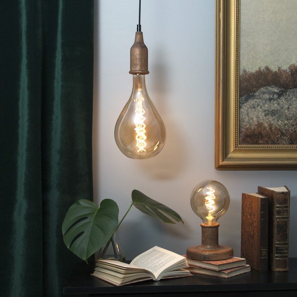 Sötétbarna függőlámpa Jojo – Star Trading-image-2