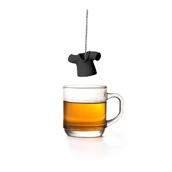 Tea Shirt fekete teaszűrő - Qualy&CO