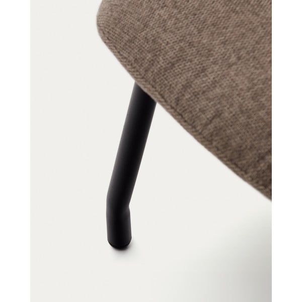 Barna puff Belina – Kave Home-image-1