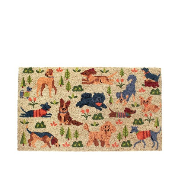 Kókuszrost lábtörlő 73x43 cm Dog Park – Rex London