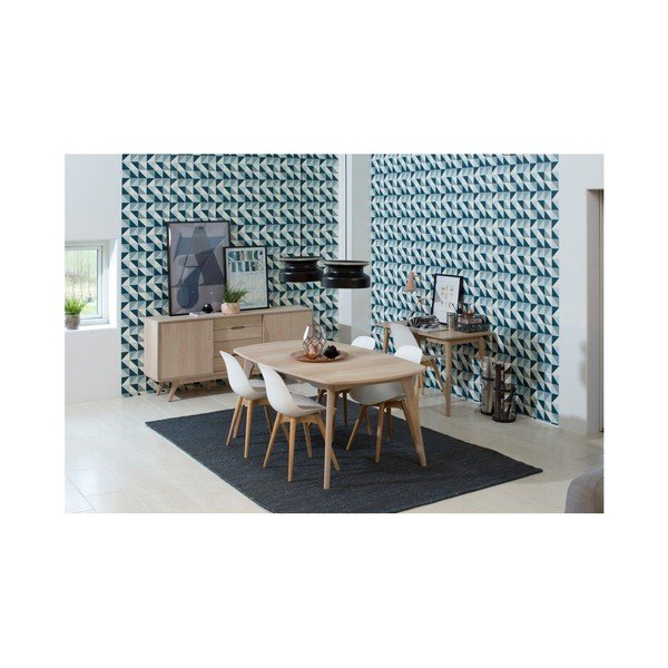 Scramble Dining Set 2 darabos fehér étkezőszék készlet - Actona-image-2