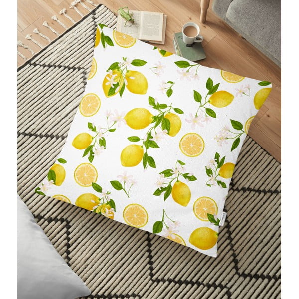 Lemons pamut keverék párnahuzat, 70 x 70 cm - Minimalist Cushion Covers