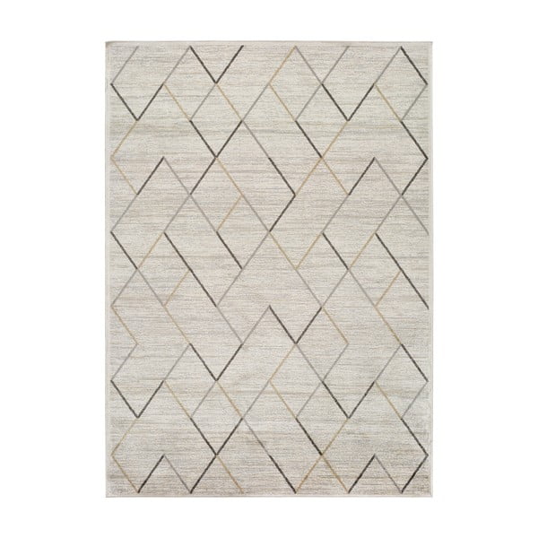 Belga krémszínű viszkóz szőnyeg, 100 x 140 cm - Universal