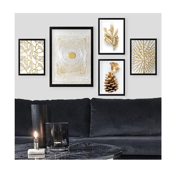 Kép szett 5 db-os 34x44 cm – Wallity-image-1