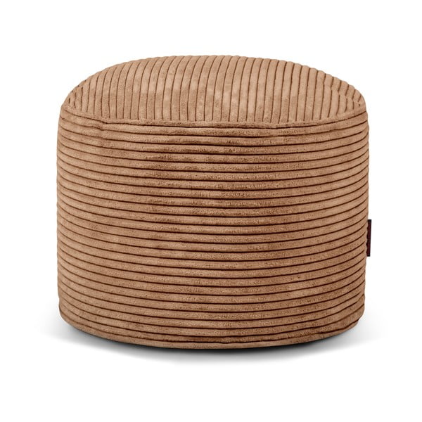 Barna kordbársony babzsákfotel Mini – SLOWDOWN