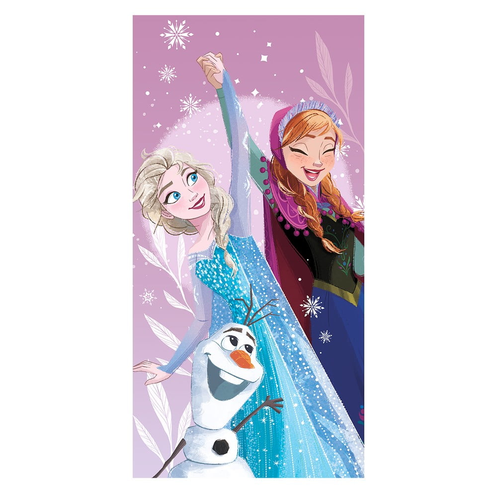 Mikroszálas gyerek fürdőlepedő 70x140 cm Frozen – Jerry Fabrics
