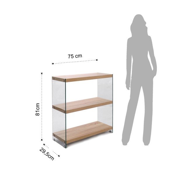 Nancy könyvespolc, magasság 81 cm - Tomasucci-image-2