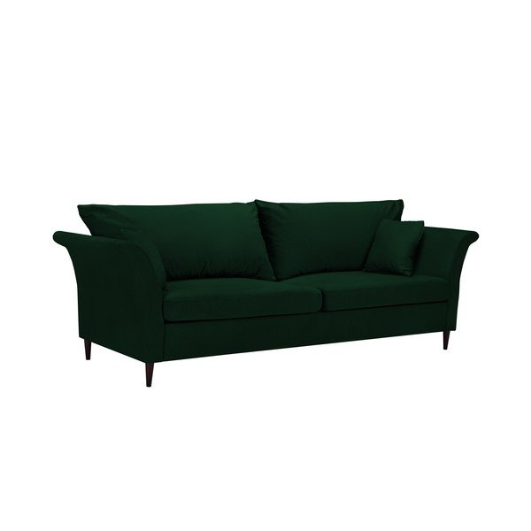 Pivoine zöld kinyitható kanapé tárolóhellyel - Mazzini Sofas-image-2