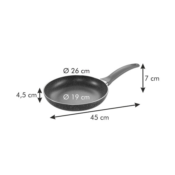 Serpenyő ø 26 cm Manico Rosso – Tescoma-image-3