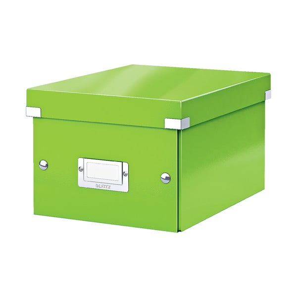Universal zöld tárolódoboz, hossz 28 cm Click&Store - Leitz