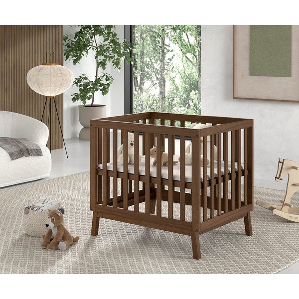 Barna borovi fenyő járóka 95x75 cm Sezane – Vipack-image-1