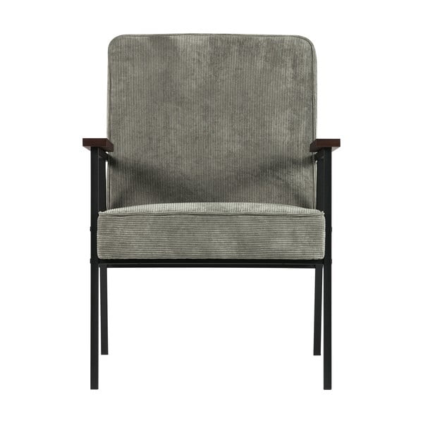 Sally világosszürke fotel karfával - WOOOD-image-3