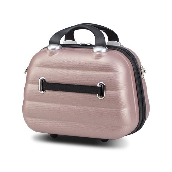SMART BAG RESSNO Make Up & Hand Suitcase rózsaszín női kézipoggyász - My Valice-image-1