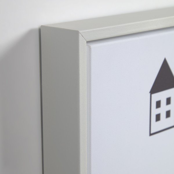 Nisi 3 db-os fekete-fehér kép készlet, 30 x 42 cm - Kave Home-image-1