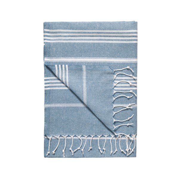 Classic kék hammam fürdőlepedő, 180 x 100 cm - Kate Louise-image-4