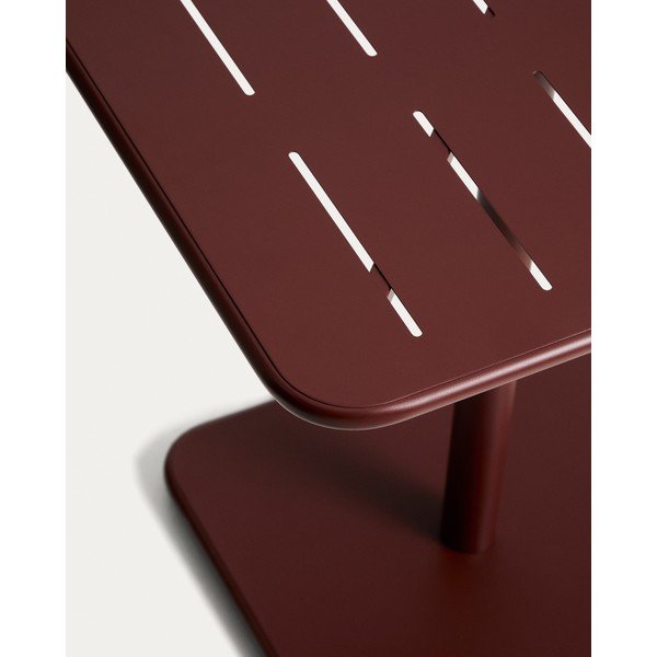 Acél kerti étkezőasztal 70x70 cm Brai – Kave Home-image-4