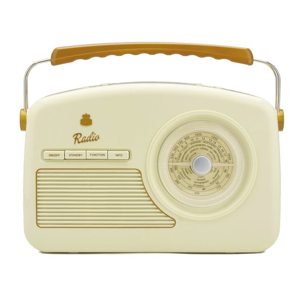 Rydell Nostalgic Dab Radio Cream krémszínű rádió - GPO