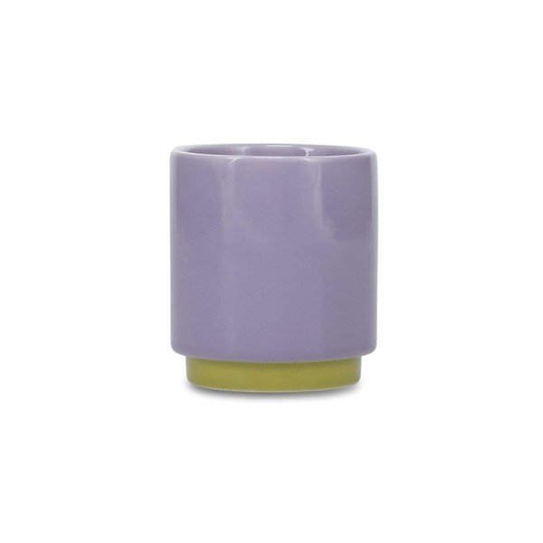 Zöld-lila kőedény csésze 270 ml Duo – ONA