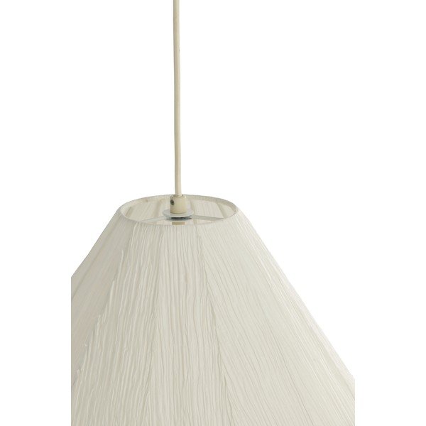 Krémszínű függőlámpa papír búrával ø 10 cm Sarella – Light & Living-image-4