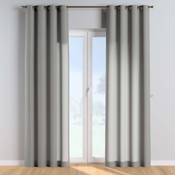 Szürke függöny 260x130 cm Happiness - Yellow Tipi-image-1