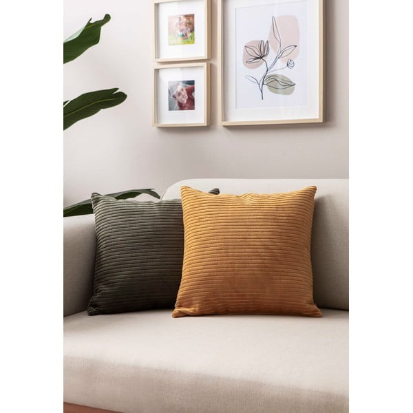 Kordbársony párnahuzat szett 2 db-os 43x43 cm – Mioli Decor-image-1