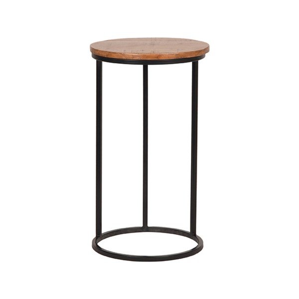 Mangófa kerek tárolóasztal ø 35 cm Motion – LABEL51-image-1